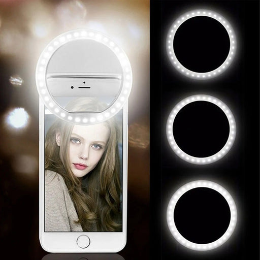 USB Charge Led Selfie Ring Light Mobile Phone