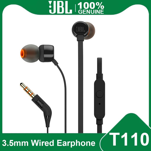 JBL T110 3.5mm Wired Earphones