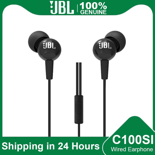 JBL C100Si 3.5mm Wired Stereo Earphones